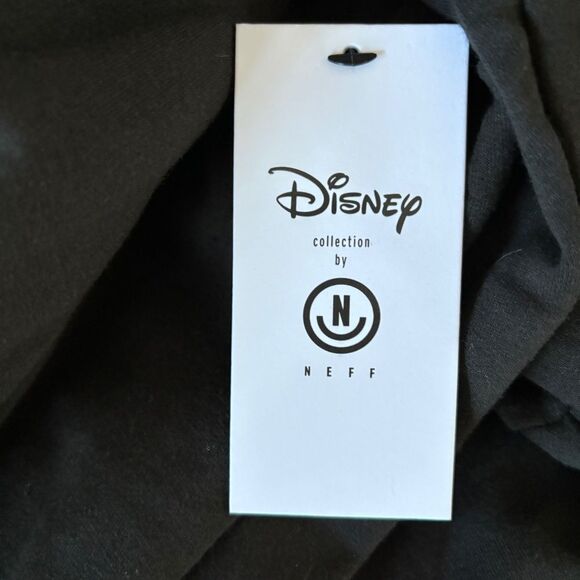 NWT NEFF Disney Men's Hoodie Size S Sweater Black Mickey Mouse Geometric Floral - Picture 5 of 7
